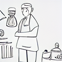 "Cleaning professional in Neuchâtel, Switzerland, working in a modern setting. Illustration showcases a friendly and efficient cleaner with cleaning supplies. Find part-time cleaning jobs in Neuchâtel."