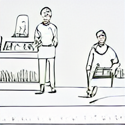 "Bartender serving drinks in a modern bar, sketch style illustration. Part-time job opportunity, flexible hours, ideal for students or individuals seeking evening work. Bar service, hospitality, work in a busy environment."