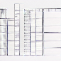 A sketch-style illustration of a contemporary structural engineer using a tablet to examine building plans, showcasing precision and modern technology in structural engineering.