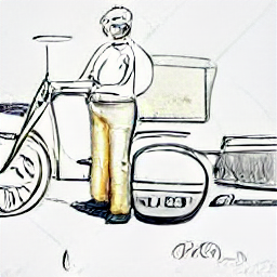 A sketch-style illustration depicts a pizza delivery courier on a scooter, navigating the streets of modern-day Zurich. The courier is wearing a uniform and carrying multiple pizza boxes. The image reflects the fast-paced and dynamic nature of a pizza delivery job.