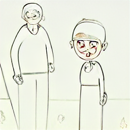 A sketch-style illustration depicting a happy salesperson helping a customer choose toys in a modern toy store. The image visually represents a job opportunity for a sales associate in the toy sector.