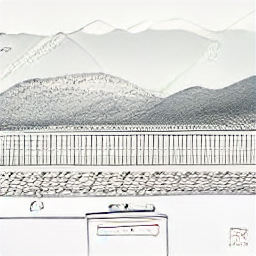 Sketch illustration of a Proposal Manager working in a modern Lugano office, reviewing documents on a laptop. The image depicts a professional in a contemporary setting, showcasing the role's responsibilities and location.