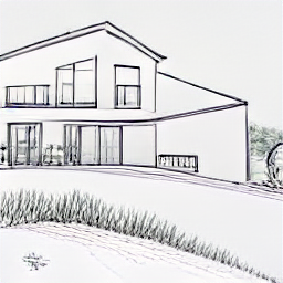 A sketch-style illustration depicting a modern real estate agent in Bellinzona, Switzerland, showcasing a professional and friendly interaction with clients or reviewing property documents in a contemporary setting. Illustrative representation of a real estate job in Switzerland.
