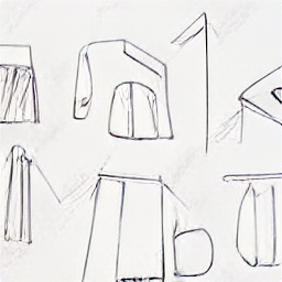 A sketch-style illustration depicting a plasterer at work in a modern building in Romanshorn, Switzerland. The image shows the plasterer skillfully applying plaster to a wall, showcasing the tools of the trade and the precision of the work. This image visually represents the job posting for a plasterer in Romanshorn.