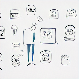 Sketch illustration: A modern pension consultant in Chiasso, Switzerland, confidently advising a client. Financial charts and security symbols subtly integrated into the background depict financial planning and security. #pensionconsultant #Chiasso #Switzerland #AXA #financialplanning #career