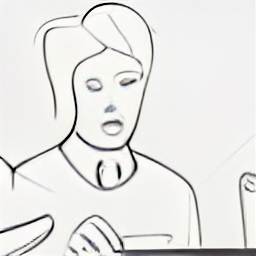 Sketch illustration of a friendly health consultant providing advice to a client, showcasing independence, wellness, and modern technology. Ideal for freelance health and wellbeing roles.