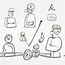 "Creative Partner - Craft Supplies, Design & Crafting. Modern sketch illustration of a person working with craft supplies, highlighting a creative and fulfilling career opportunity. Ideal for passionate individuals seeking a business partnership to pursue their creative ambitions."