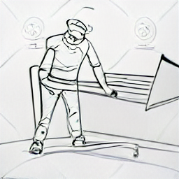 ** "Roofer working on a modern house roof in Lugano, Switzerland. Sketch-style illustration showcasing a professional roofer with tools, highlighting the job of roof covering in the construction industry. Find roofing jobs in Lugano."