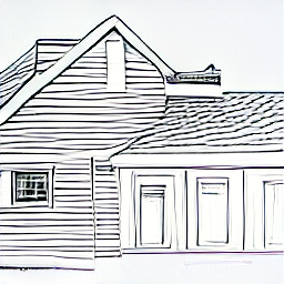 "Lattoniere isolatore al lavoro: Illustrazione in stile schizzo di un professionista che installa grondaie e isolamento su un tetto moderno. L'immagine evidenzia gli strumenti e i materiali utilizzati, sottolineando la competenza e la precisione del lavoro di un lattoniere isolatore."