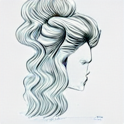 "Hairstylist at work in a modern hair salon, showcasing a professional and creative environment. Sketch style illustration representing a career in hairdressing and beauty."