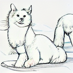 "Tierpflege-Praktikant/in: Sketch illustration of an animal care intern working with various animals like dogs, cats, and alpacas. The image represents the daily tasks of an intern in a modern animal shelter or veterinary setting."