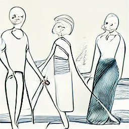 "A cleaning lady in Lucerne, Switzerland, cleaning a modern house. Sketch style illustration showcasing a professional cleaner, representing part-time cleaning jobs and domestic help services. Find cleaning jobs and flexible opportunities in Lucerne."