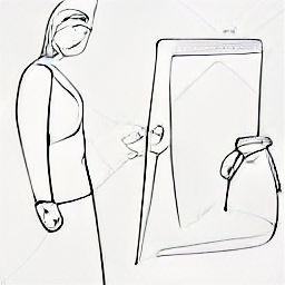"Cleaning lady in Hausen am Albis, Switzerland. Sketch style illustration of a professional cleaner working in a modern home, showcasing the rewarding and flexible nature of part-time cleaning jobs."