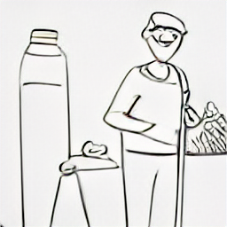 "Cleaning professional in a modern setting, holding a spray bottle and cleaning cloth. Sketch style illustration representing a cleaning service or job opportunity. Cleaning, job, cleaner, cleaning service, employment, professional cleaning."